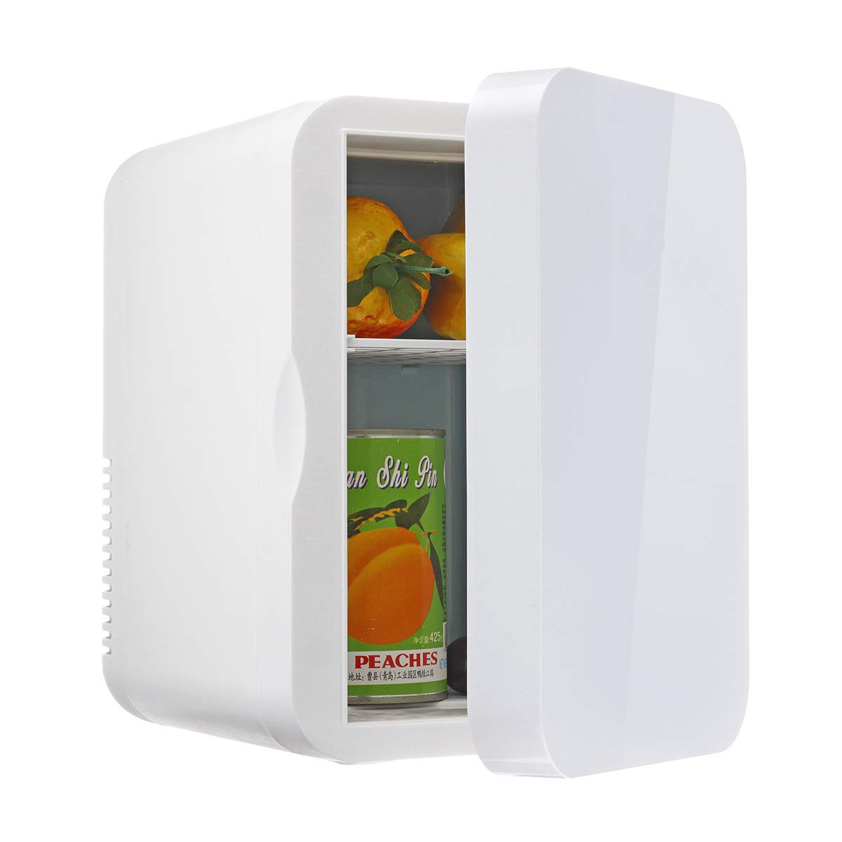 یخچال کوچک COOLBABY 8 لیتری مناسب برای خودرو و خانه، قابل حمل، دارای دو کاربرد یخچال و فریزر مسافرتی، بسیار ساکت با صدای کم، خنک‌کننده و گرم‌کننده