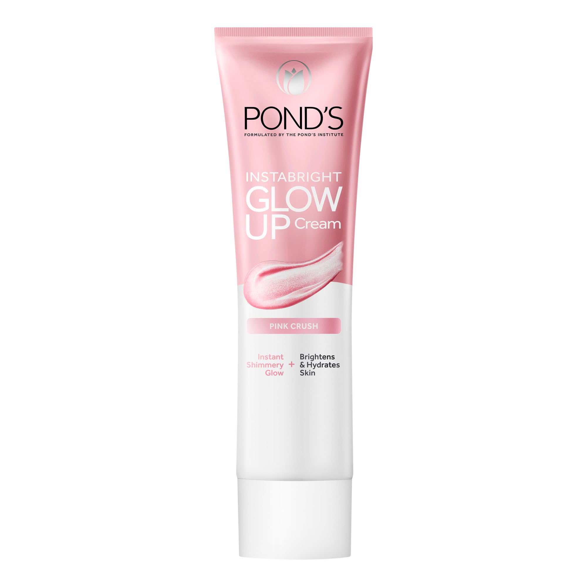 کرم مرطوب‌کننده صورت Pond's Bright Beauty، Pink Crush، برای پوست درخشان و روشن، ۲۰ گرم