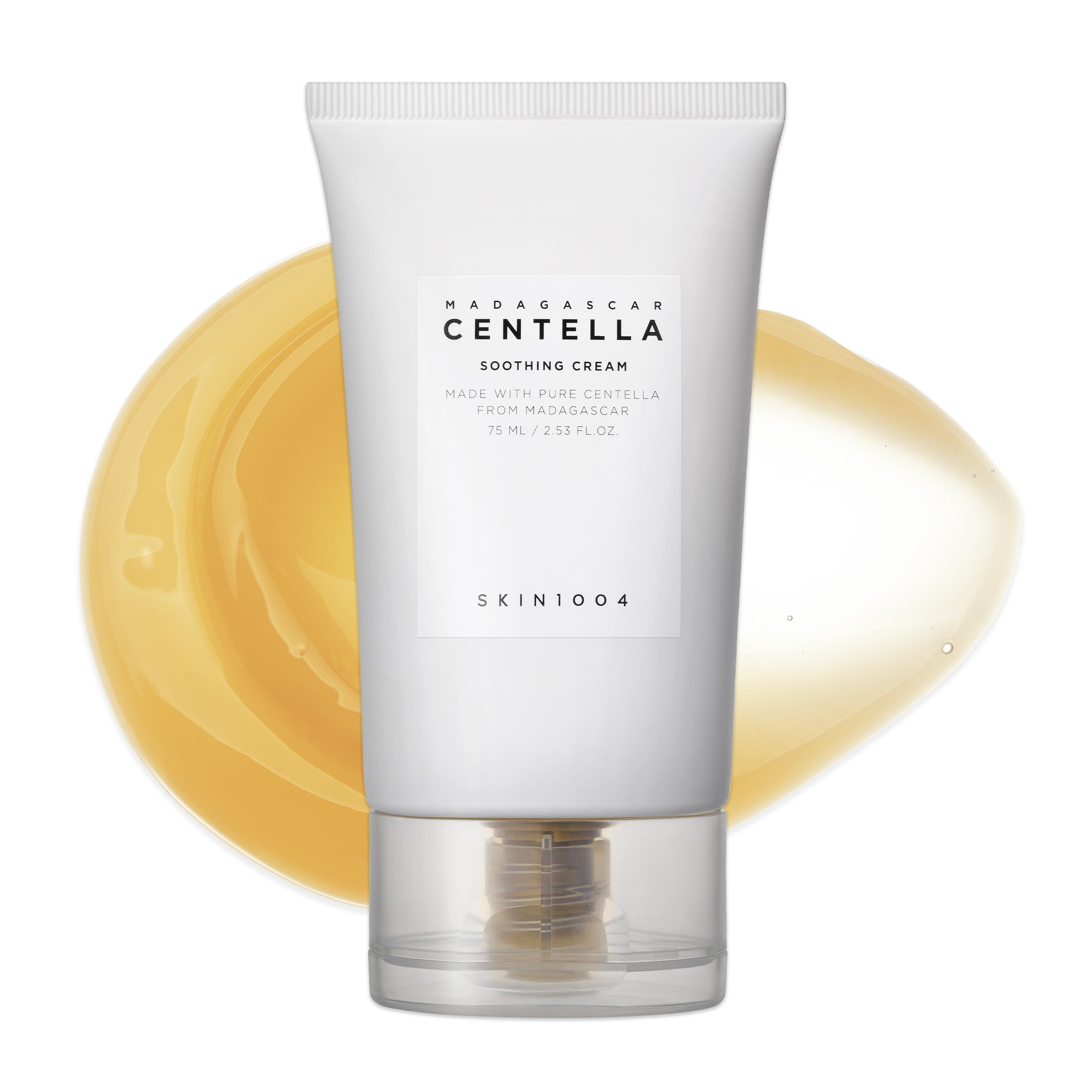 کرم تعمیر کننده SKIN1004 Centella با حجم 2.53 اونس (75 میلی لیتر) | کرم آرامبخش با عصاره سانتلا آسیاتیکا، سرامید و مادکاسوسید | کرم تقویت کننده حفاظتی پوست با ترکیبات مغذی و مرطوب کننده بدون عطر 2.53 اونس (بسته‌ای یک عدد)