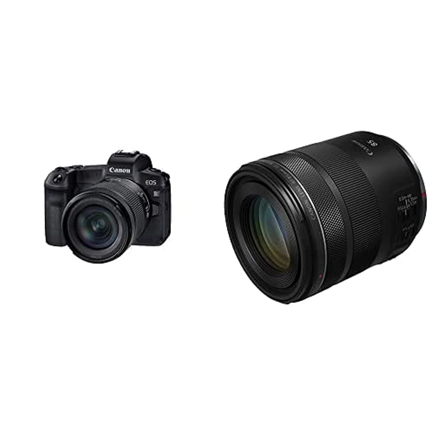 Canon Eos Rp با لنز RF24-105mm F4-7.1 IS STM + لنز RF 85mm دوربین بدون آینه بسته بندی کیت