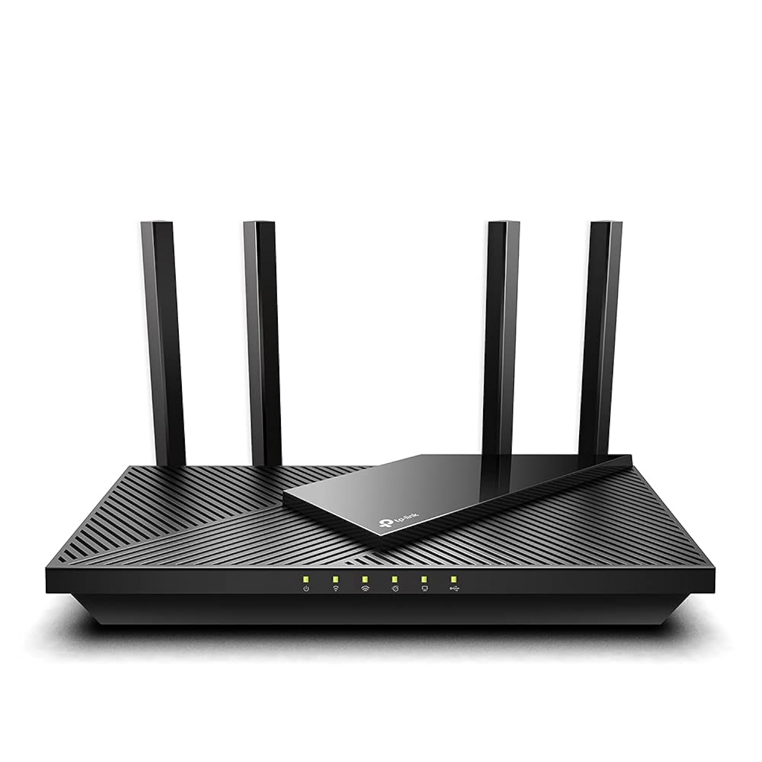 روتر بی‌سیم دو باند گیگابیتی TP-Link Next-Gen Wi-Fi 6 AX3000 مگابیت بر ثانیه، با پشتیبانی OneMesh™، 1× پورت USB 3.0، ایده‌آل برای بازی‌های Xbox/PS4/Steam و 8K، سازگار با الکسا (مدل Archer AX55) با سرعت AX3000 مگابیت بر ثانیه وای‌فای 6 گیگابیتی