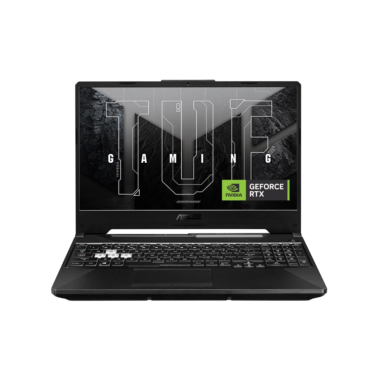 لپ تاپ بازی ASUS TUF Gaming A15، AMD Ryzen 7 7445HS، NVIDIA RTX 3050 4GB، 16GB RAM، 512GB SSD، نمایشگر 15.6 اینچی FHD 144Hz، ویندوز ۱۱ رنگ مشکی گرافیتی [FA506NCG-B165W]