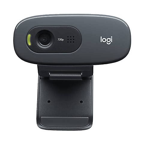 وب‌کم Logitech C270 - 0.9 مگاپیکسل - 30 فریم بر ثانیه - نوع USB A - 1 بسته