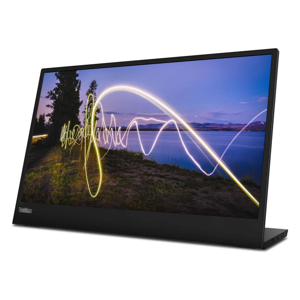 مانیتور ال‌سی‌دی ولد لنوو ThinkVision M15 با صفحه نمایش 15.6 اینچ Full HD - نسبت 16:9 - رنگ مشکی