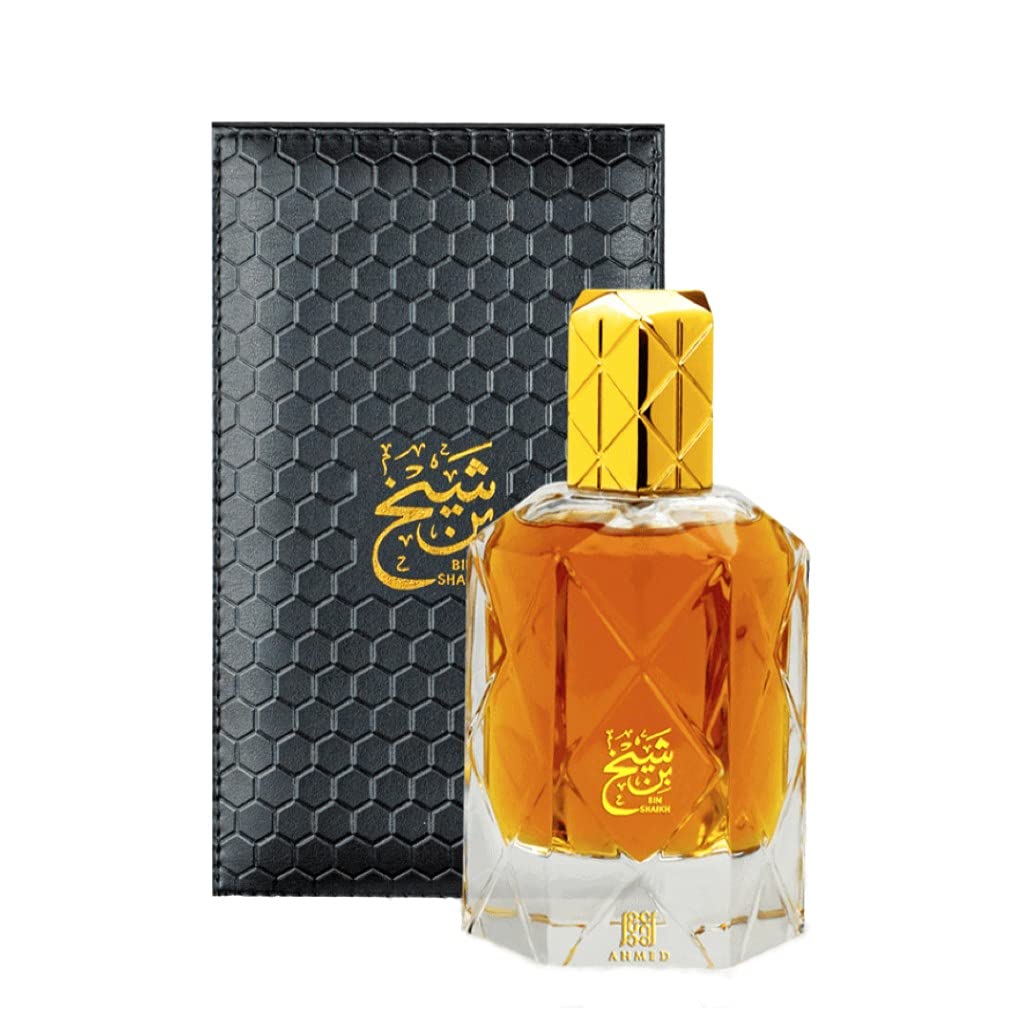 عطر آحمد المغربی بن شیخ ۱۲۵ میلی لیتر | عطری بیش جنسیته با نت‌های زعفران، گل سرخ، عود، پچولی و کهربا