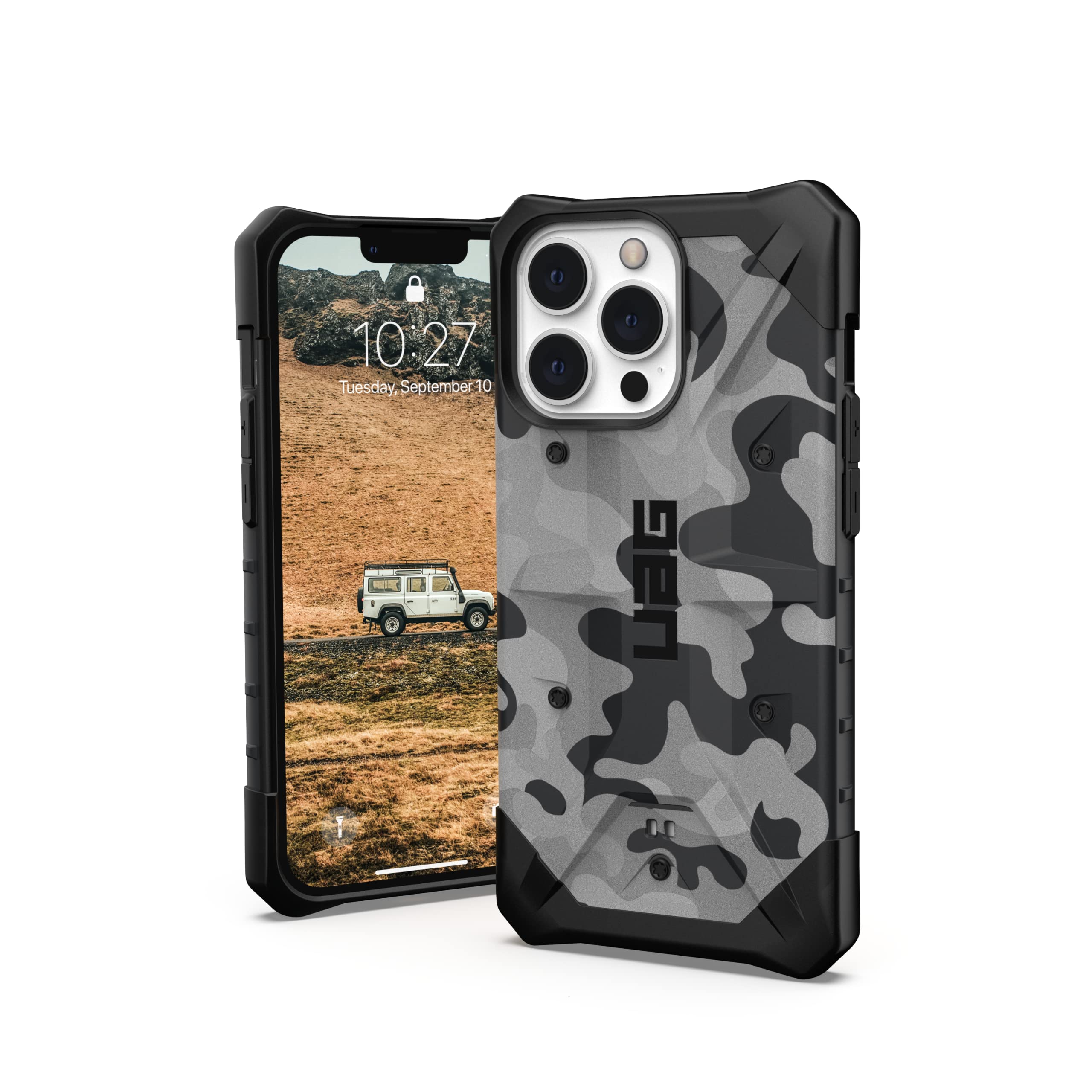 طراحی شده برای محافظ کوکوت ، ضد ضربه و سبک بافت Pathfinder SE ، کاور محافظ Midnight Camo