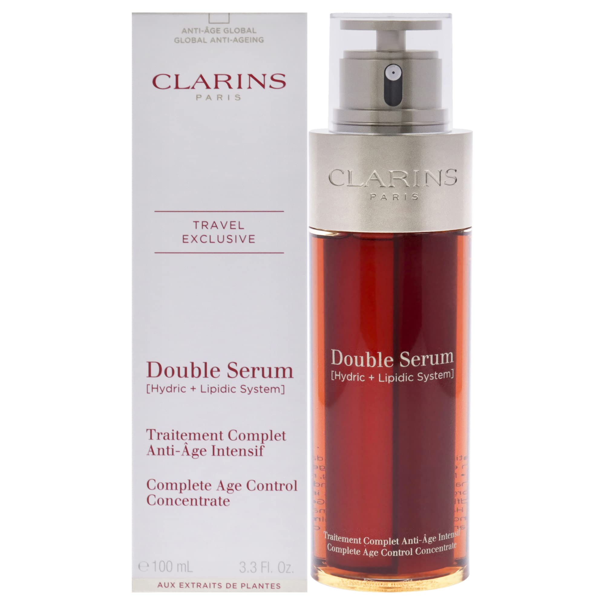 کرم دوگانه کامل کنترل سن محصول ۳.۴ اونس Clarins