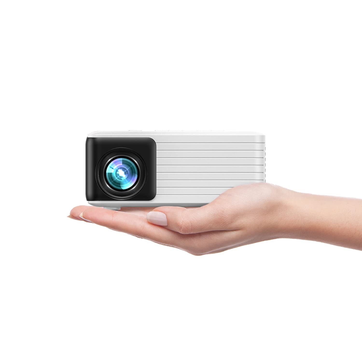 پشتیبانی از 1080P Full HD, پروژکتور قابل حمل Mini YOTON Projector Y3، پشتیبانی از PC/ PS4/ Tablet/Fire TV Stick/Smartphone