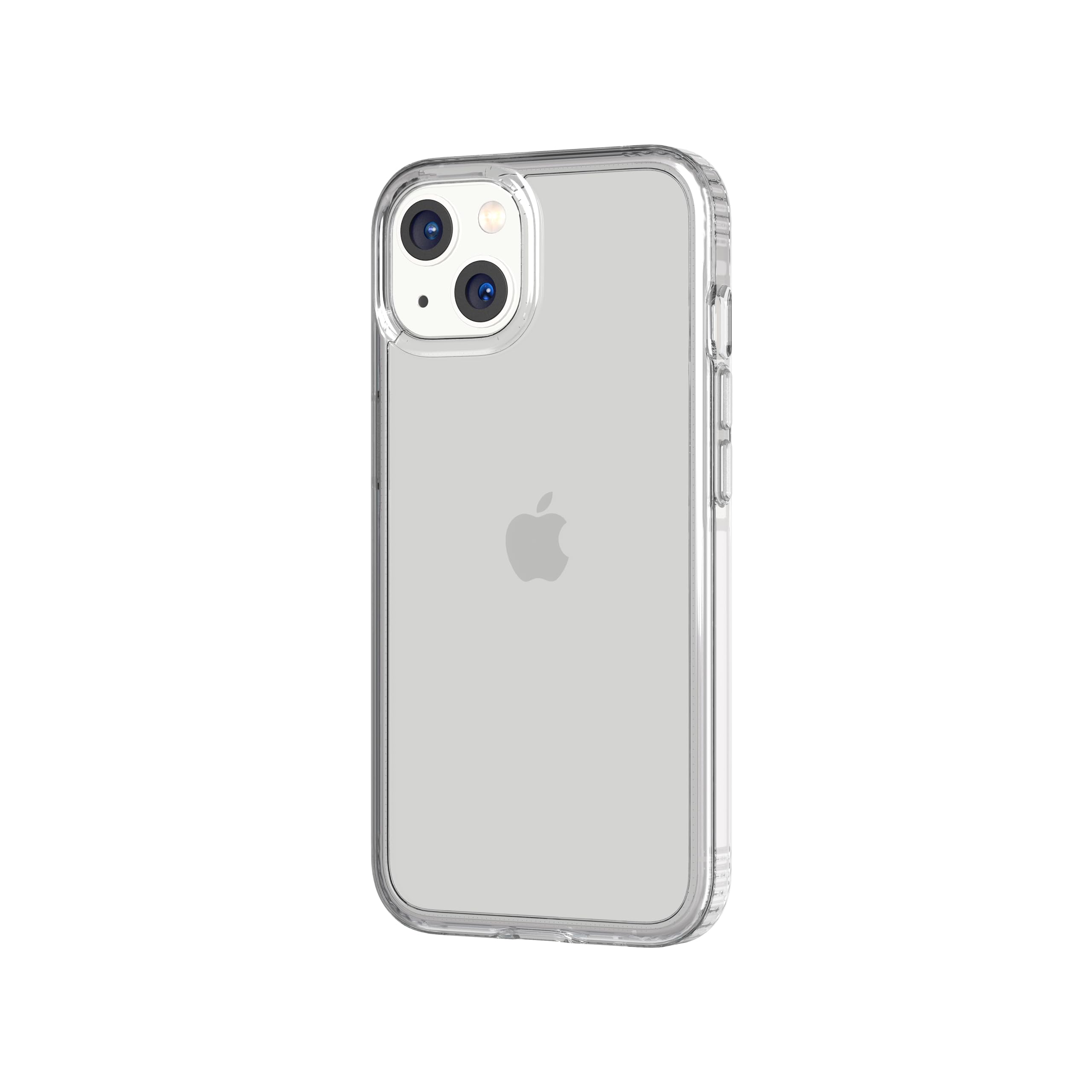 Tech21 Evo Clear Hülle für iPhone 13، Transparent، Einfache Telefonhülle، TPU und Antimikrobiall، Fallschutz: 3,6m ترجمه حفاظ تمام شفاف آیفون 13 مدل (6.1 اینچ) آیفون 13