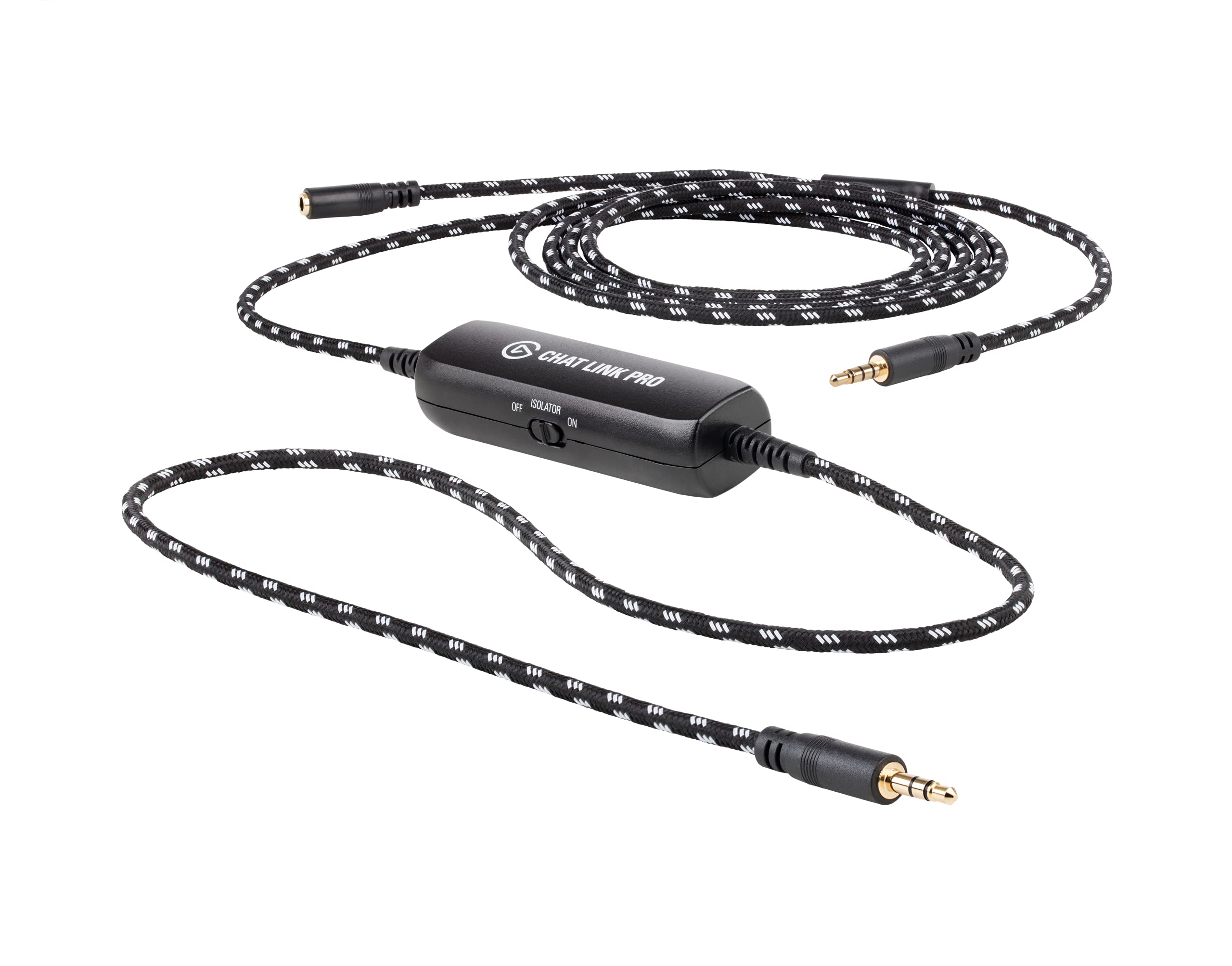 Elgato Chat Link Pro - آداپتور صدا، برای PS5، PS4، Nintendo Switch، ضبط گفتگوی صوتی، صدای بازی، کابل بلند اضافی چت لینک پرو چت لینک پرو