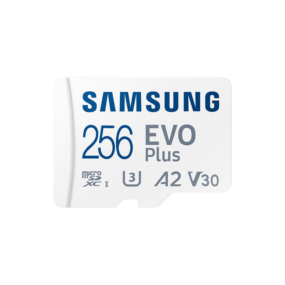 کارت حافظه 256 گیگابایت سامسونگ EVO Plus MicroSDXC با آداپتور 130 مگابایت بر ثانیه