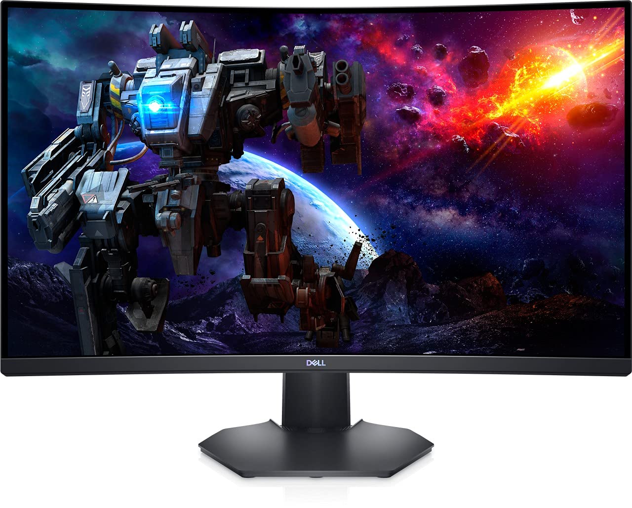 مانیتور بازی منحنی 32 اینچی DELL S3222DGM 31,5 اینچ HDMI DP - مشکی