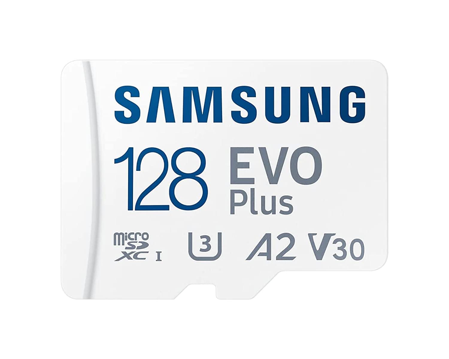 کارت حافظه Samsung Evo Plus 128GB microSD SDXC U3 کلاس 10 A2 با آداپتور 130MB/S سال 2021