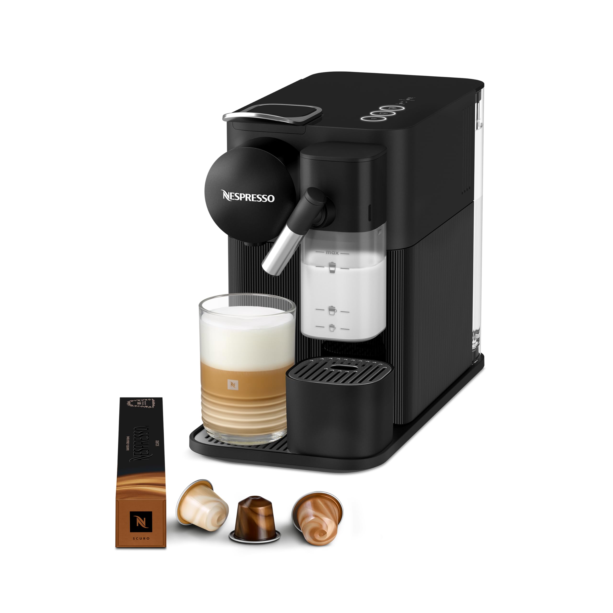 ماشین قهوه Nespresso Lattissima One توسط Nespresso، رنگ مشکی - نسخه امارات Lattissima One Black