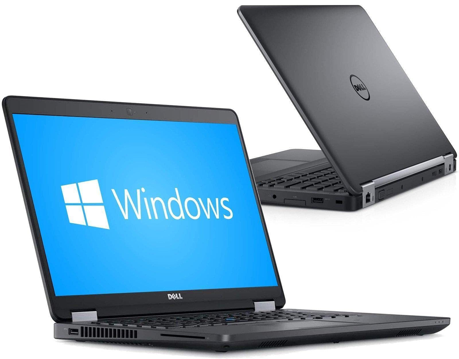 لپتاپ تجاری دل (بازسازی شده) مدل Latitude 5470، دارای پردازنده Intel Core i3-6100U، حافظه RAM 8 گیگابایتی DDR4 SODIMM، هارد 256 گیگابایتی SSD 2.5 اینچی، صفحه نمایش 14 اینچی، ویندوز 10 پرو