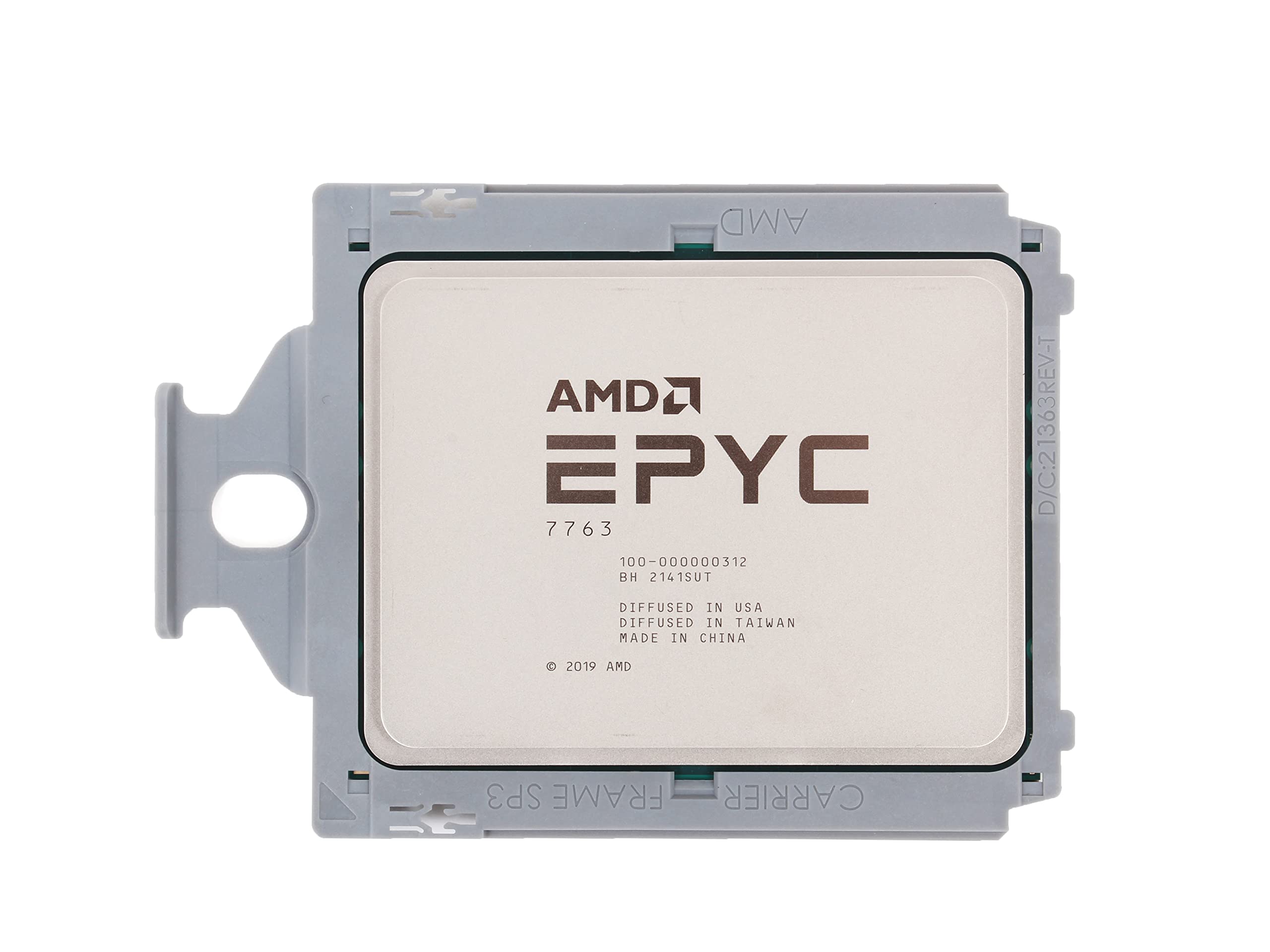 تکه برگه AMD Epyc 7763