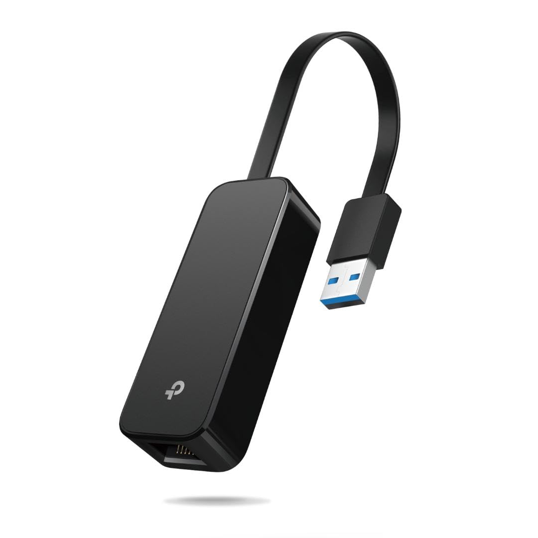 آداپتور USB به اترنت TP-Link (UE306)، پشتیبانی از نینتندو سوییچ، آداپتور شبکه 1Gbps گیگابیت RJ45 به USB 3.0، طراحی قابل‌تاشو و قابل حمل، پلاگ اند پلی، سازگار با ویندوز، macOS و لینوکس USB 3.0 (سازگار با سوییچ)