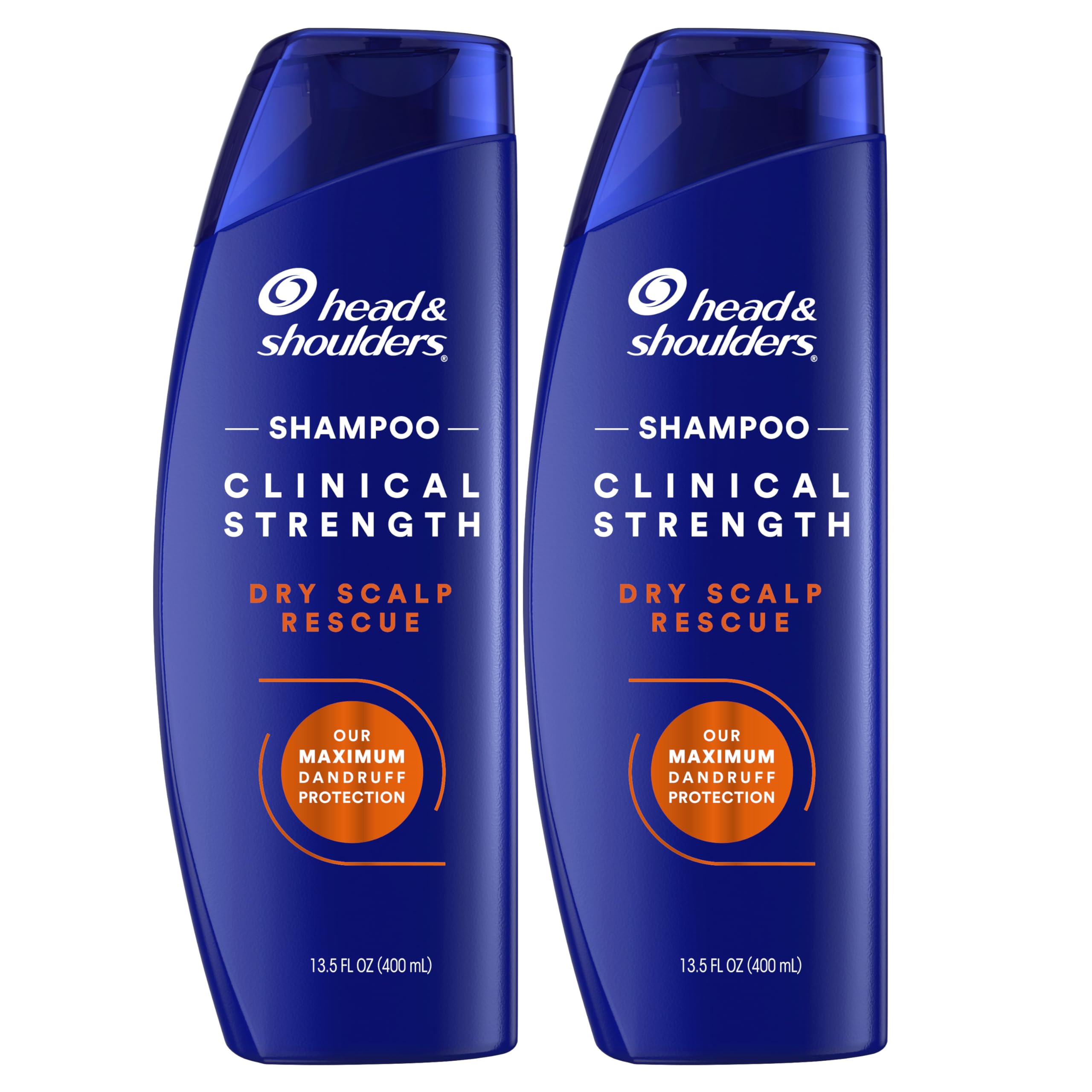 شامپو Head & Shoulders Clinical Dandruff Defense + Dry Scalp Rescue بسته دو عددی حجم ۱۳.۵ اونس