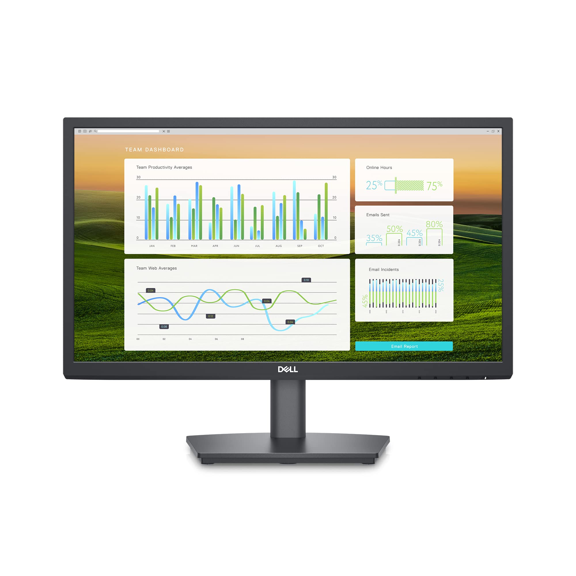 مانیتور VA فول‌اچ‌دی 22 اینچ Dell E2222HS