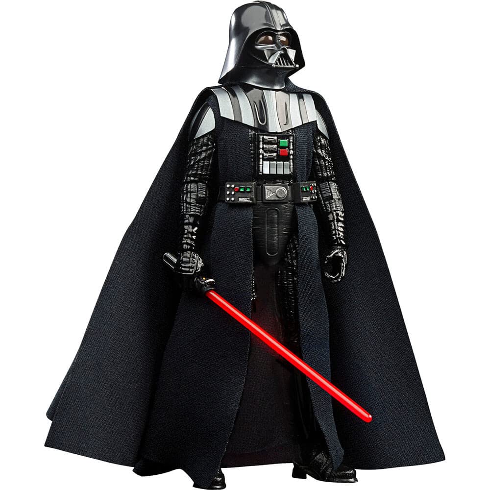 عروسک عملیاتی Star Wars The Black Series Darth Vader اندازه 6 اینچی-OBI-Wan Kenobi عروسک جذاب جمع‌آوری شده مناسب کودکان 4 ساله و بالاتر، عروسک برای پسران و دختران