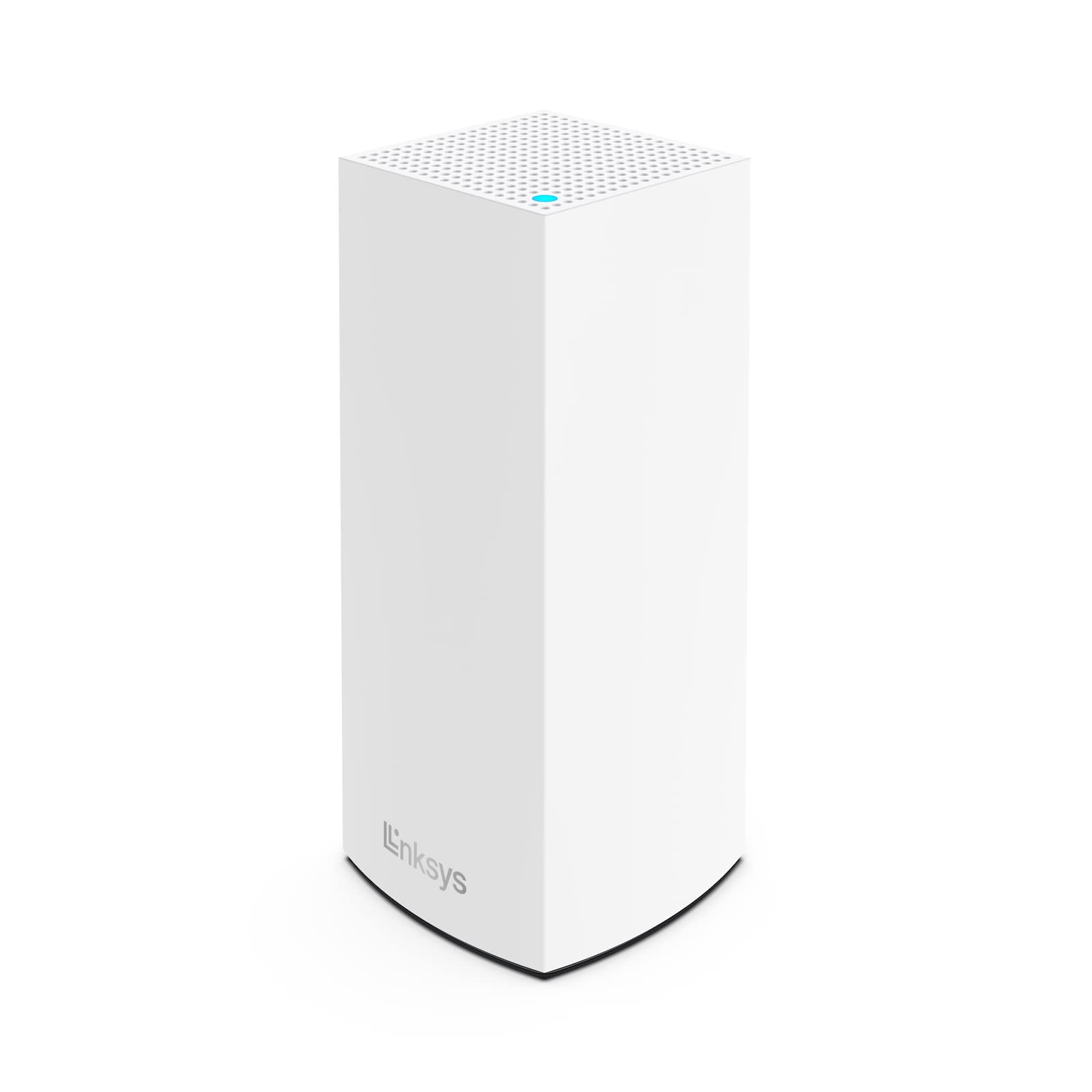سیستم WiFi 6 Mesh گانه Linksys Atlas Pro 6 Velop (AX5400) - روتر WiFi، تقویت‌کننده، بوستر با پوشش تا ۲٬۷۰۰ فوت مربع / ۲۵۰ متر مربع، سرعت 4 برابر برای ۳۰ دستگاه یا بیشتر - 1 عدد، رنگ سفید 1 عدد | AX5400 | دو بانده