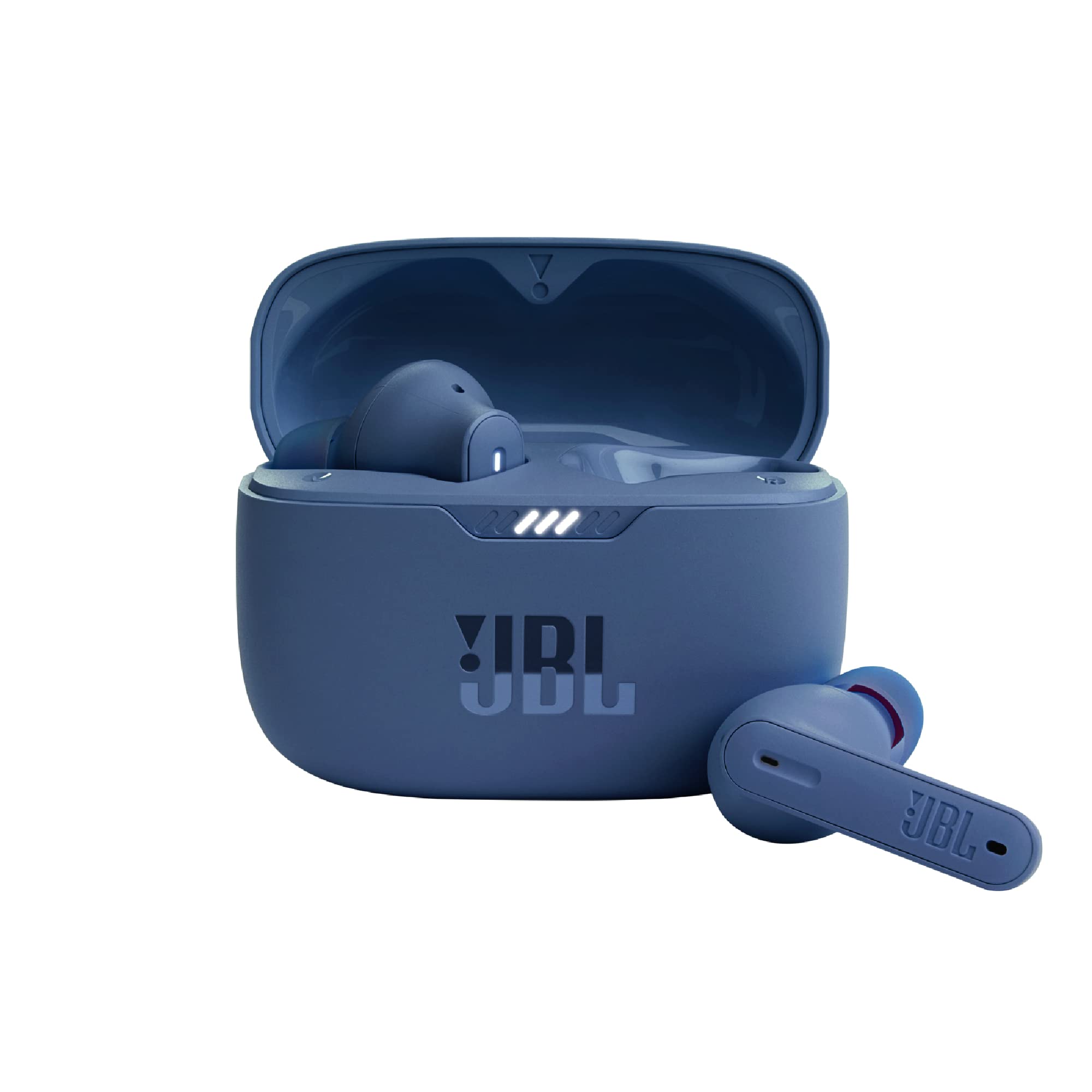 گوشی‌های بی‌سیم نویز کنسلینگ JBL Tune 230NCTWS، صدای بیس خالص، ANC + محیط هوشمند، 4 میکروفن، 40 ساعت باطری، مقاوم در برابر آب،ضد عرق، قابلیت نصب راحت - رنگ آبی، JBLT230NCTWSBLU