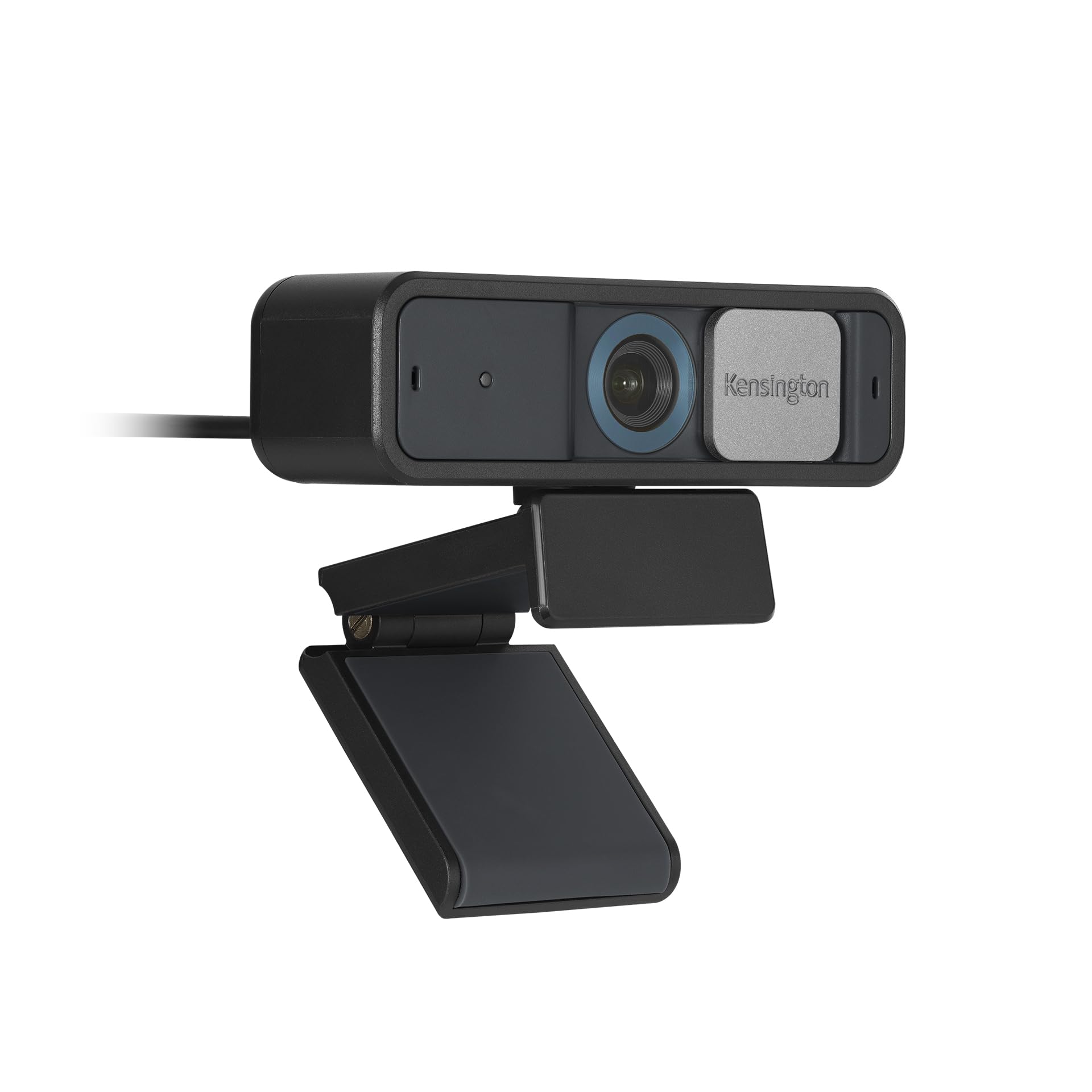 دوربین وب Kensington W2050 Pro با فوکوس خودکار 1080 پیکسل، دارای ورودی USB، دو میکروفون با کاهش نویز داخلی، لنز زوم با کیفیت HD با زاویه دید گسترده، دوربین کامپیوتر برای ویدیو کنفرانس تک یا گروهی (K81176WW) تمرکز خودکار زاویه دید 93° (ایده آل برای جلسات تیمی)