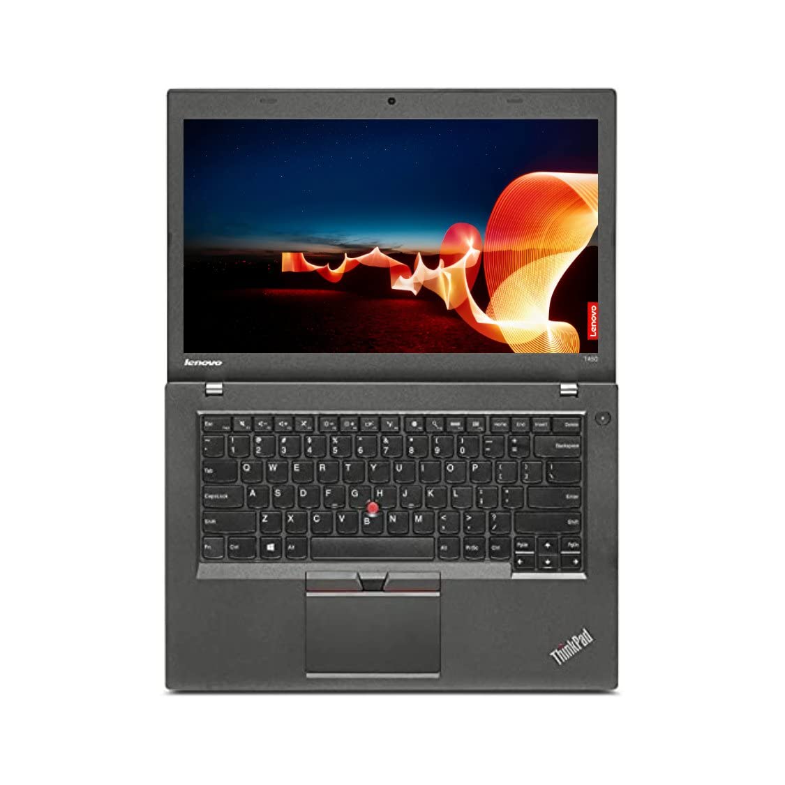 لنوو (بازسازی شده) لپتاپ تجاری Thinkpad T450s، Intel Core i5-5300u، 8 گیگابایت رم DDR3L، 256 گیگابایت حافظه‌ی SSD، صفحه نمایش ۱۴.۱ اینچی