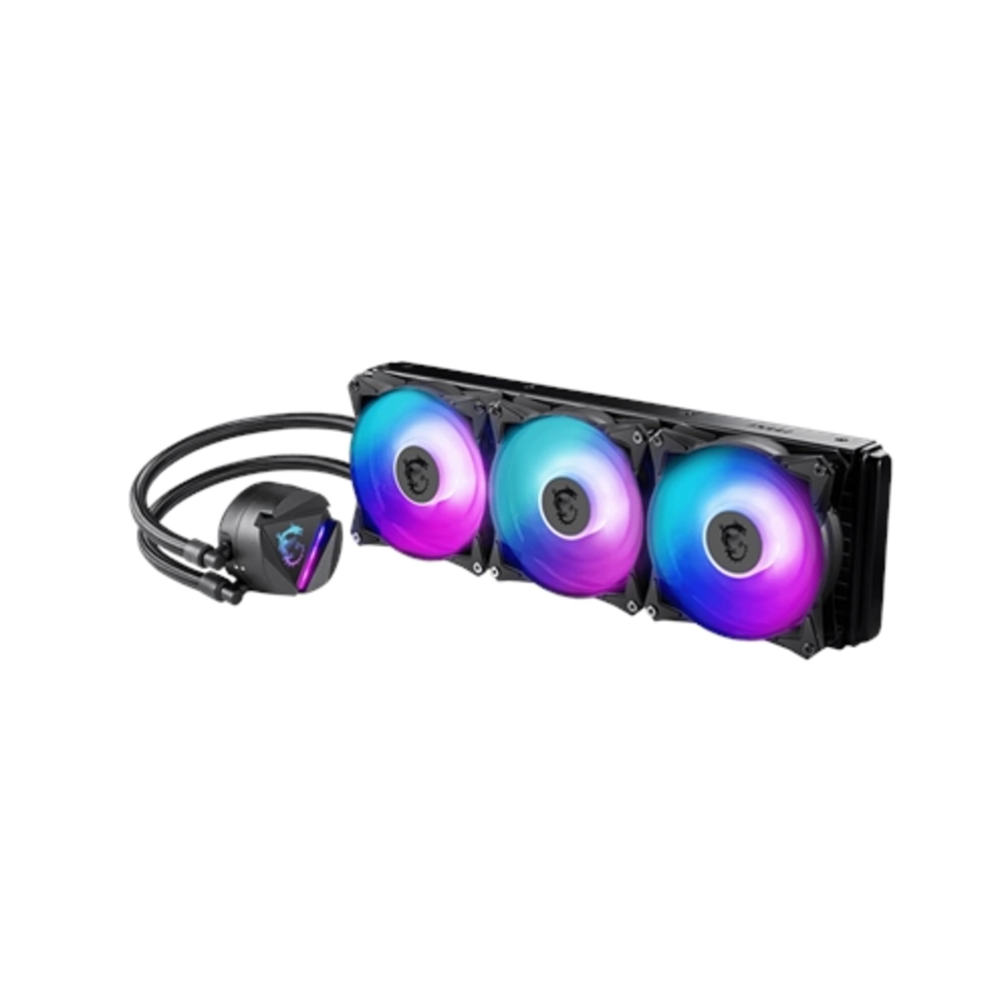 مبرد مایع سی پی یو Msi Mag Core Liquid 360R V2 - طراحی رادیاتور 360 میلیمتری - سه عدد فن RGB PWN 120 میلیمتری. 360mm MAG CoreLiquid 360R V2