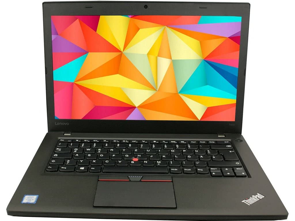 لنوو (بازسازی شده) لپ تاپ اولترابوک ThinkPad T460، سبک وزن، دارای پردازنده Intel Core i5 نسل ششم، 8GB RAM، حافظه داخلی 256GB SSD، صفحه نمایش 14 اینچی، ویندوز 10 پرو