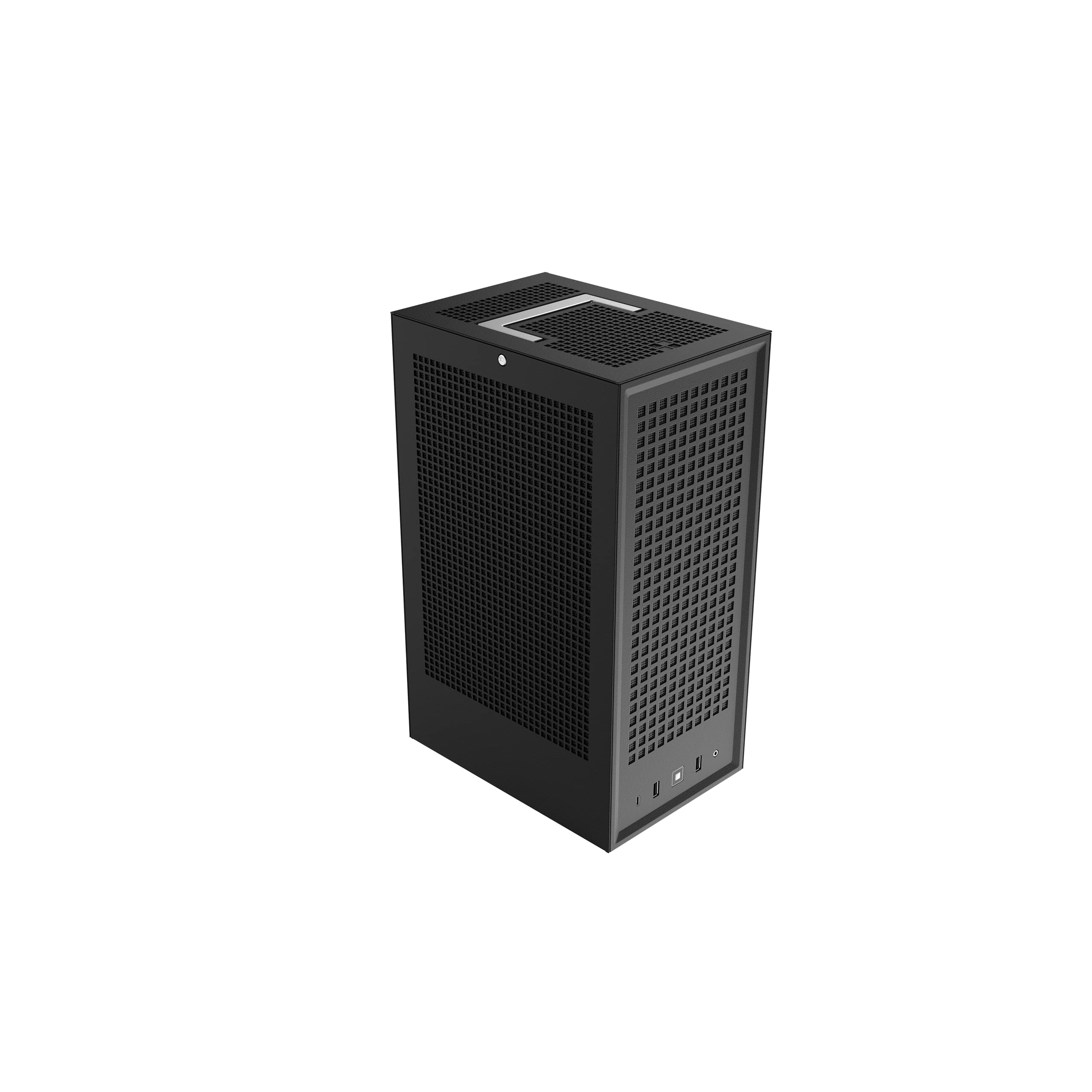 کدامانکا! کیس بازی کامپیوتری HYTE Revolt 3 Small Form Factor Premium ITX فقط دارای متال و رنگ سیاه می‌باشد.