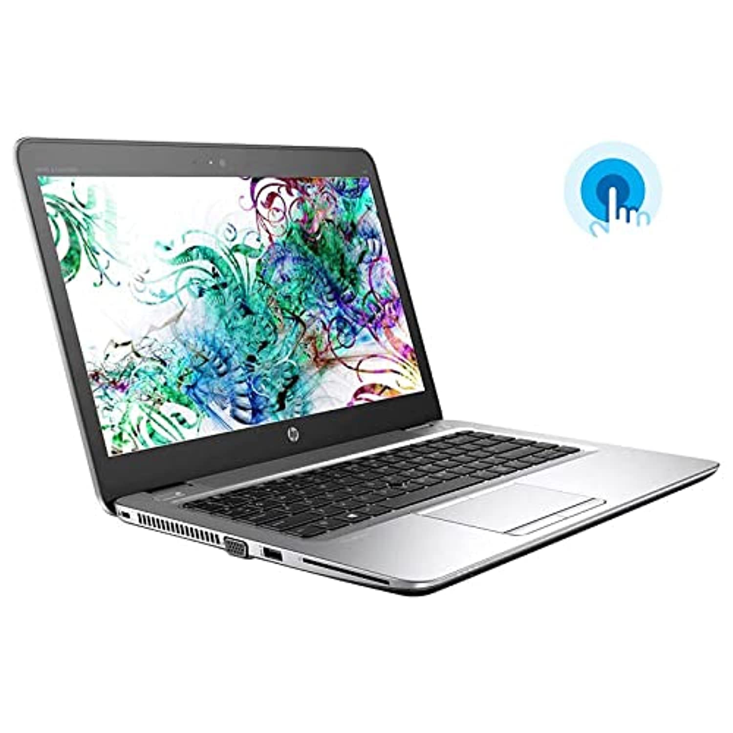لپ تاپ تجاری HP EliteBook 840 G3، پردازنده Intel Core i7-6600U، حافظه RAM DDR4 16GB، هارد اس اس دی 256GB M.2، نمایشگر لمسی Full HD 14 اینچ، ویندوز 10 Pro (تجدید شده)