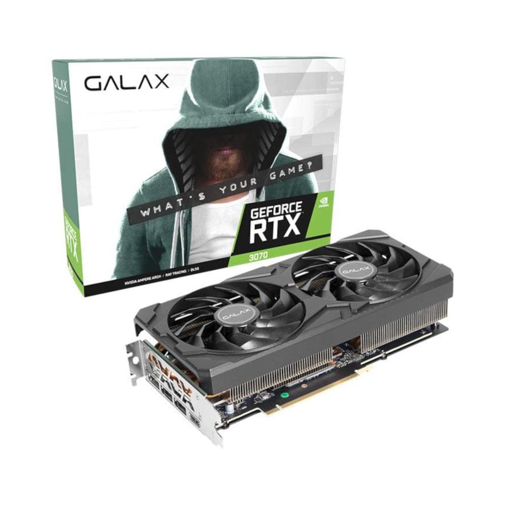 کارت گرافیک گالاکس GeForce RTX 3070 با یک کلیک OC و LHR، 8 گیگابایت GDDR6 PCIe