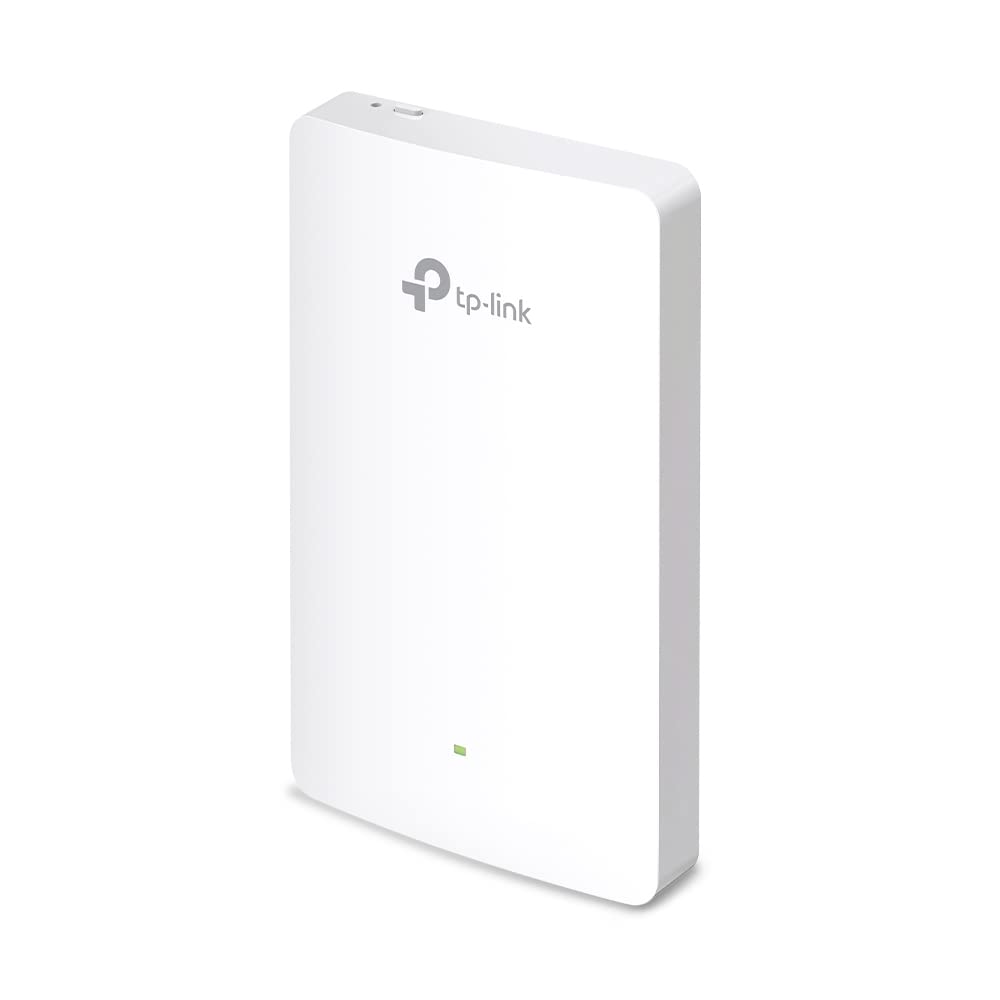 تی پی-لینک EAP615-Wall | آنتن دهی دیواری وای فای تجاری Omada با استاندارد WiFi 6 AX1800 | پشتیبانی از OFDMA، MU-MIMO و Beamforming | تغذیه از طریق PoE | پشتیبانی از Omada SDN | دسترسی از طریق ابر و اپلیکیشن Omada AX1800 | پلاک دیواری