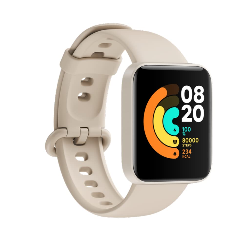 ساعت هوشمند Xiaomi Redmi Smart Watch 2 Lite با صفحه لمسی 1.55 اینچ ایووری، ضد آب به اندازه 5Atm، طول عمر باتری 10 روز، GPS، 17 حالت حرفه‌ای، شمارش قدم، نظارت بر خواب و ضربان قلب، ردیاب فعالیت‌های ورزشی