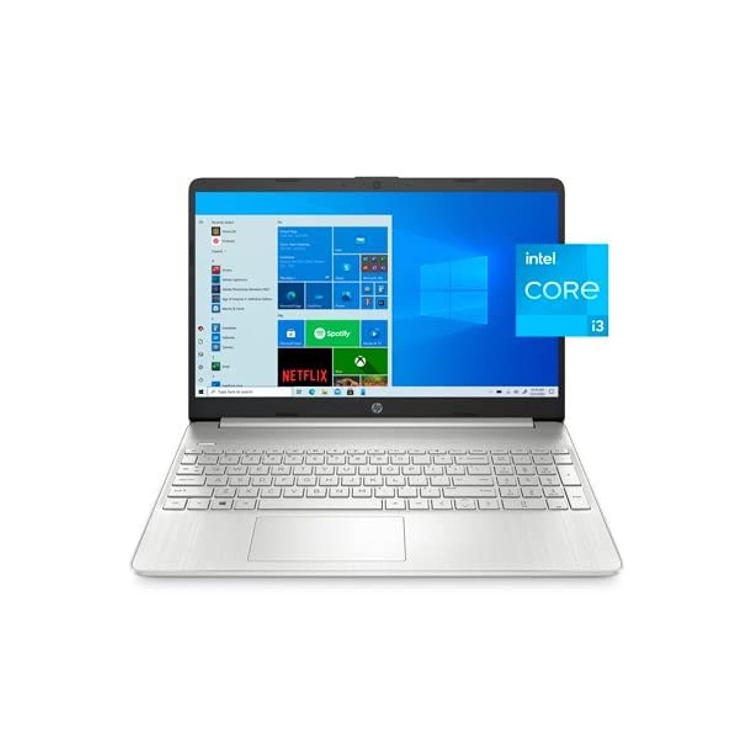 لپ تاپ ۱۵.۶ اینچی با پردازنده Intel Core i3 نسل یازدهم، ۸ گیگابایت رم DDR4، ۲۵۶ گیگابایت حافظه داخلی SSD، پورت HDMI، دوربین وب، وای فای، بلوتوث، ویندوز ۱۰ هوم (رنگ نقره ای طبیعی)