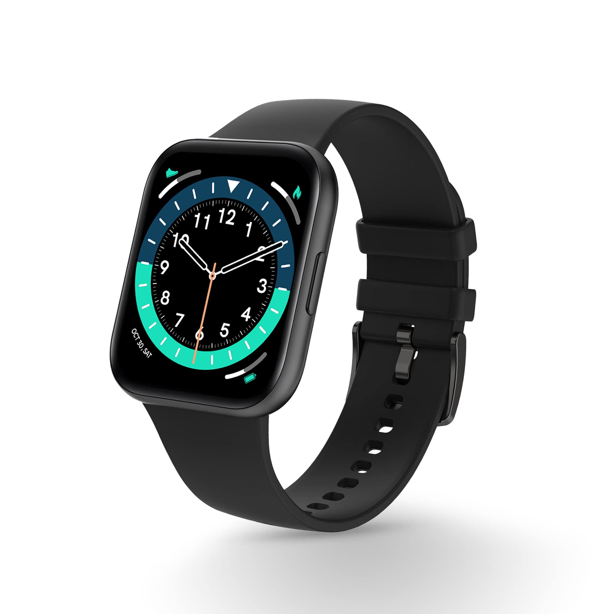 ساعت هوشمند Pebble Pace Pro Spo2 با صفحه لمسی کامل 1.7 اینچ و نمایش خمیده 3D، با بدنه فلزی، عمر باتری 7 روزه با مانیتورینگ ضربان قلب 24 ساعته، استاندارد نفوذ آب و گرد و غبار IP68، اکسیژن خون، فیتنس، ردیابی ورزشی و خواب 22 میلیمتری