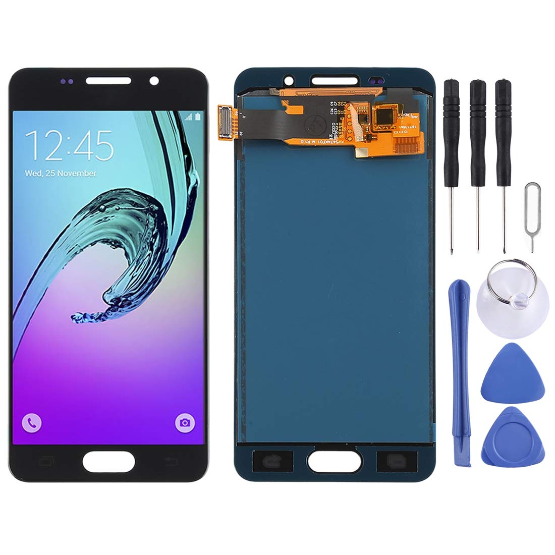 صفحه نمایش TFT LCD برای گلکسی A3، A310F، A310F/DS، A310M، A310M/DS، A310Y با دیجیتایزر تمام مونتاژ مشکی