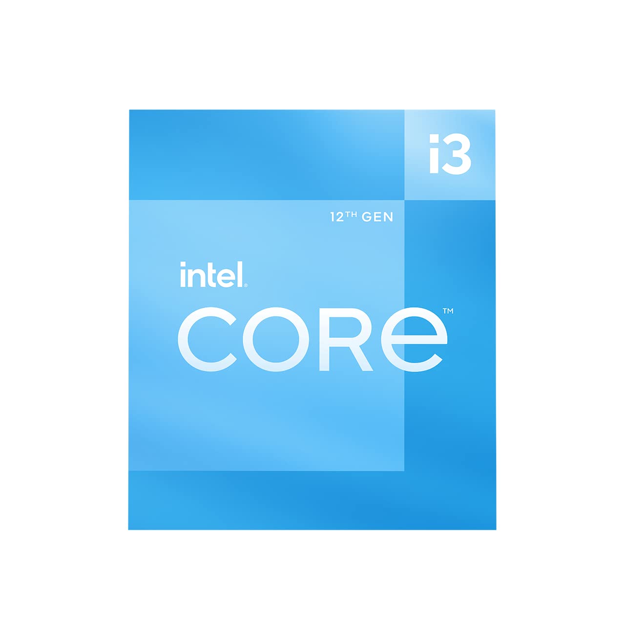 پردازنده Intel® Core™ i3-12100 - حافظه نهان 12 مگابایت، تا 4.30 گیگاهرتز - 60 وات