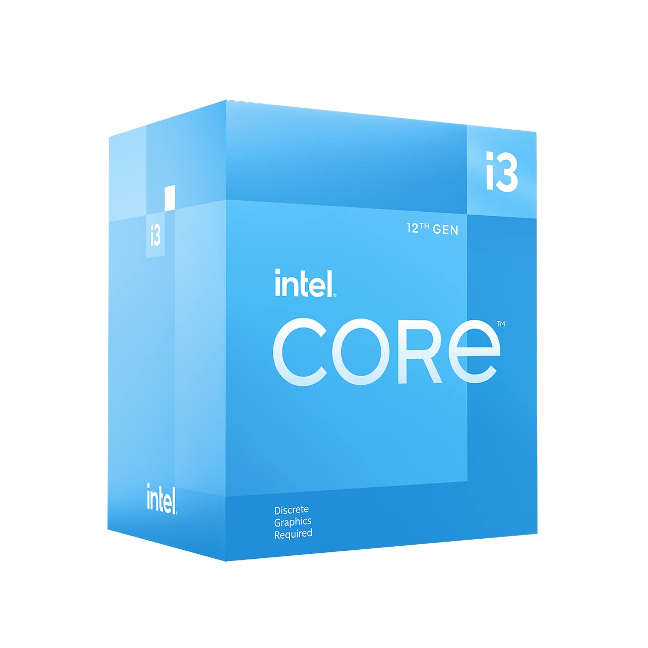پردازنده Intel Core i3-12100F با حافظه پنهان هوشمند 12 مگابایت، با کارتن (Box)