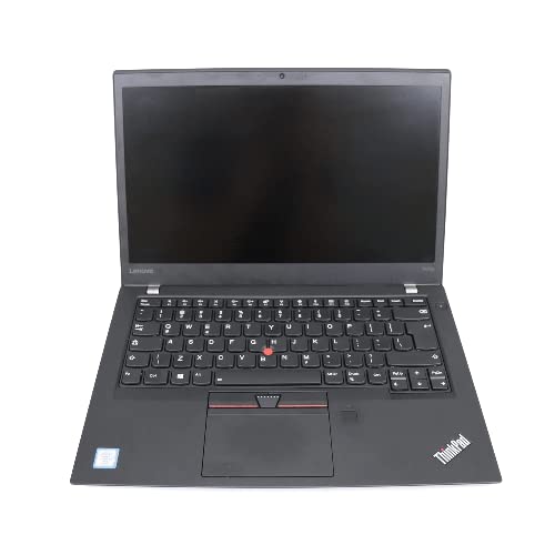 لنوو (بازسازی شده) ThinkPad T470s، لپ تاپ با Intel Core i7 6600U، صفحه نمایش 14 اینچی FHD، 8GB RAM، 256GB SSD، ویندوز 10 پرو، مشکی
