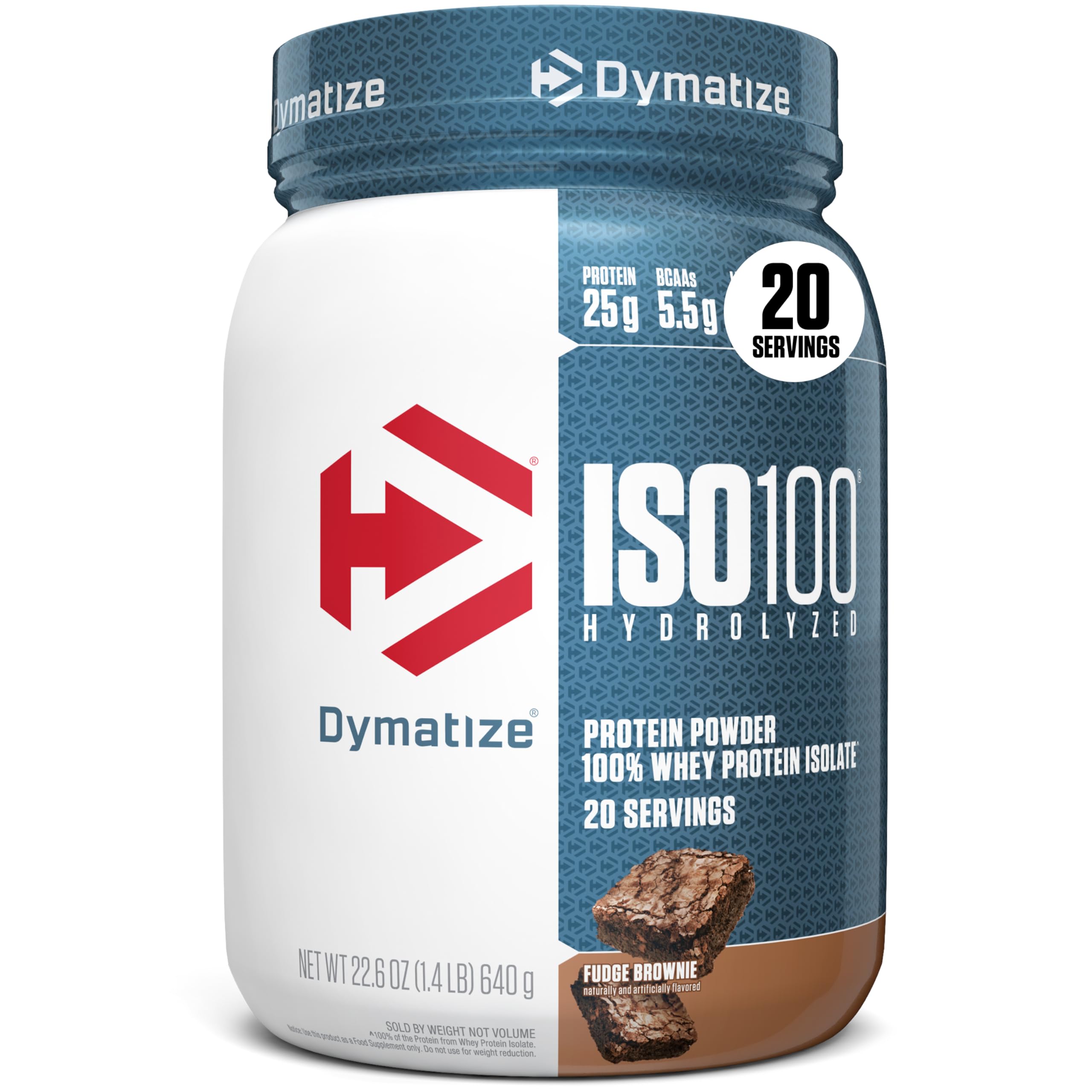 ترجمه: 
Dymatize ISO 100 با ۲۰ سرو فودج براونی، ۶۶۰ گرم | ۲۵ گرم پروتئین، هیدرولیز شده، به سرعت جذب می‌شود، حمایت از سلامت عضلات، ۵.۵ گرم امینواسید های اساسی، بدون گلوتن، ۲۰ سرویس، ۱.۴ پوند فودج براونی ۲۰ سرویس (بسته ۱ عدد)