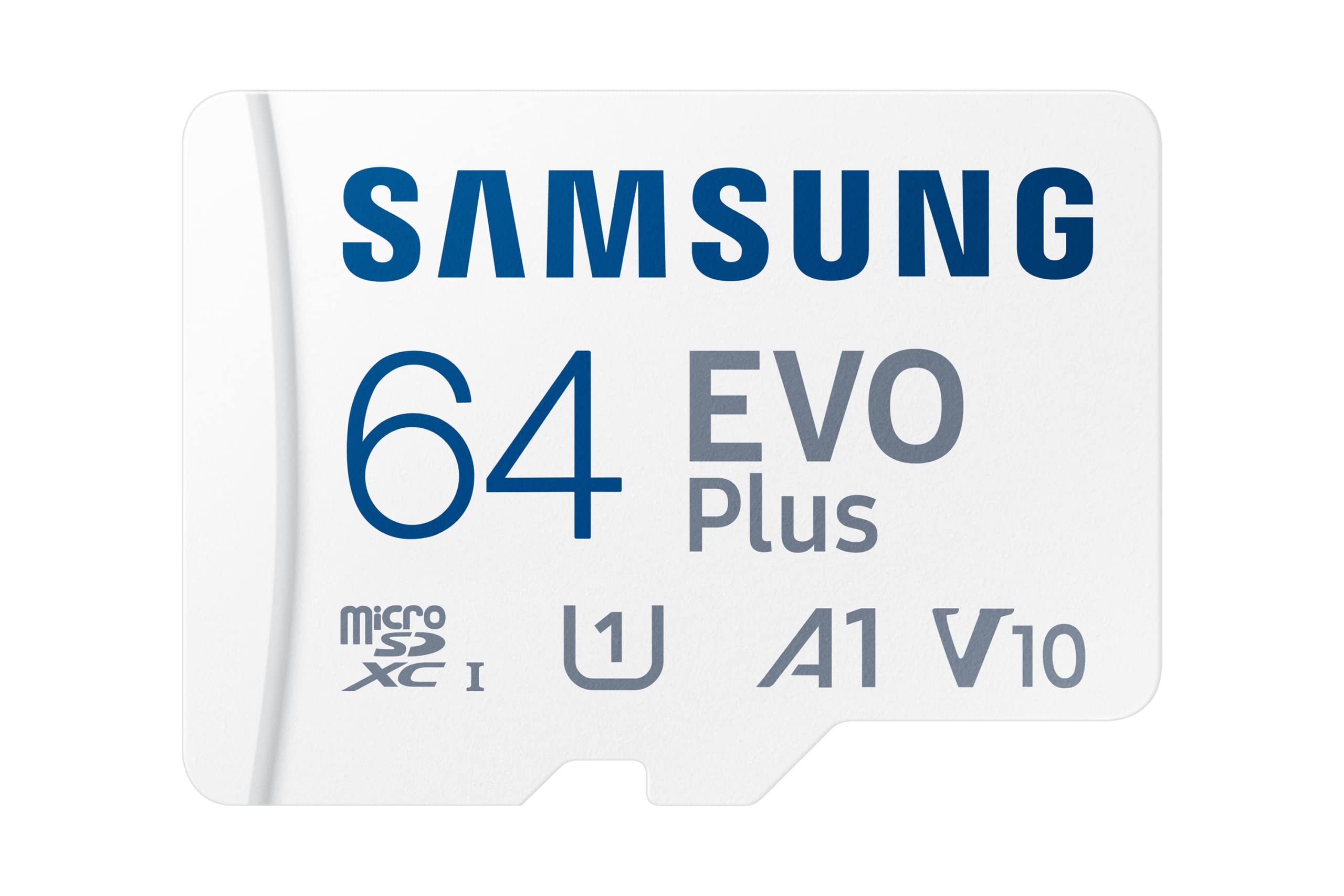 کارت حافظه Samsung EVO Plus 64GB microSDXC UHS-I U1 با سرعت 130MB/s برای تصاویر Full HD و ویدیو‌های 4K UHD همراه با آداپتور (MB-MC64KA)