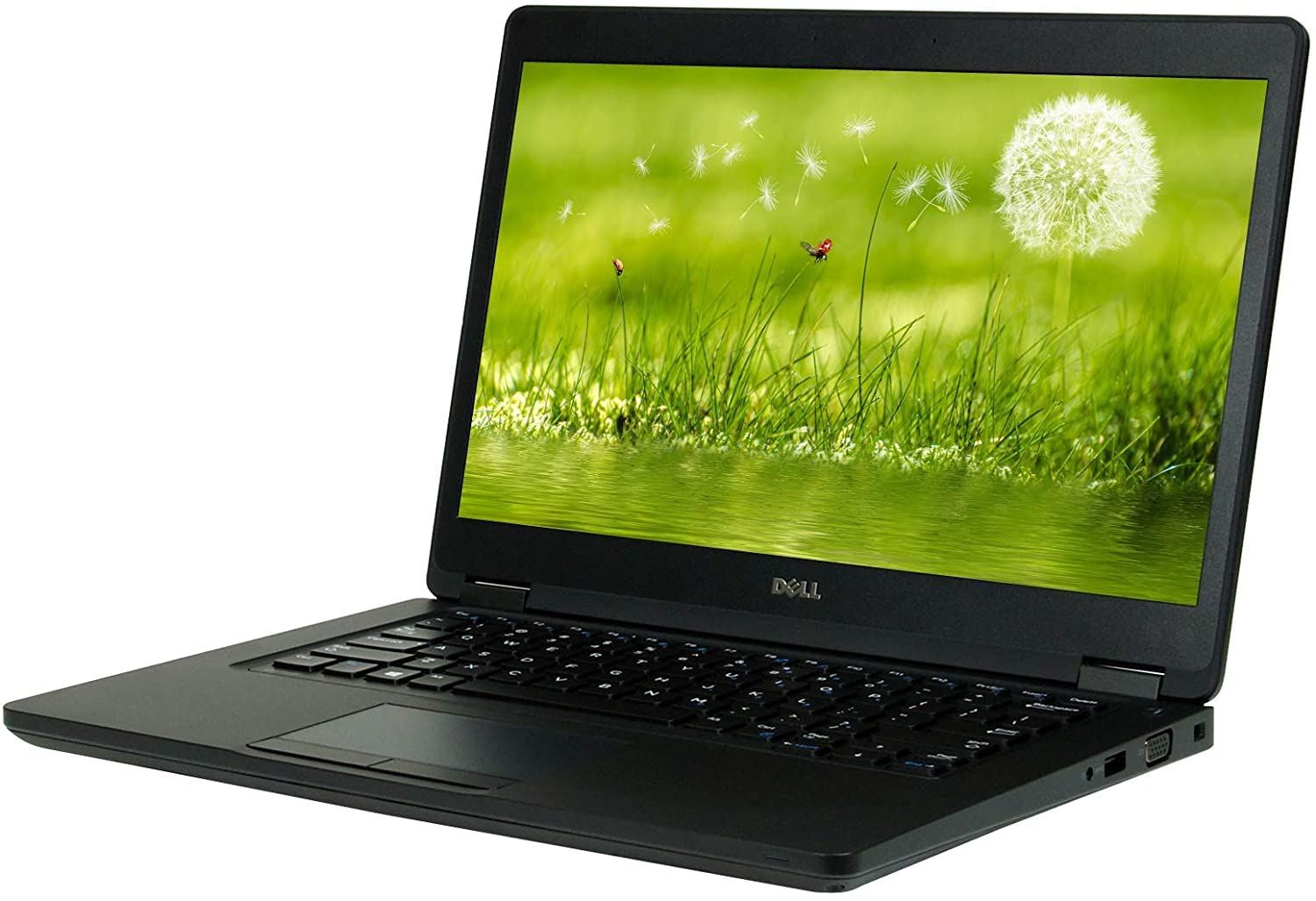 لپ تاپ تجاری دل Latitude 5480 (بازسازی شده) نوت بوک (پردازنده Intel Core i7 نسل هفتم، رم 8 گیگابایت، حافظه‌ی داخلی 256 گیگابایت SSD، صفحه نمایش 14.1 اینچ، ویندوز 10 پرو) با رنگ مشکی