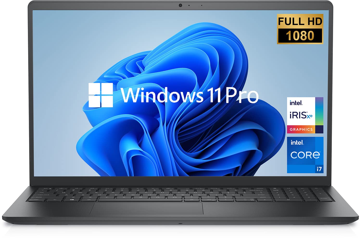 لپ تاپ جدید Dell Vostro 3530 [Windows 11 Pro]، دیسپلی 15.6 اینچی FHD 1080p، Intel i7-1355U (۱۰هسته‌ای)، ۳۲GB RAM، ۲TB PCIe SSD، وب‌کم، وایفای و بلوتوث، رنگ مشکی (قابلیت ارتقاء RAM و SSD)