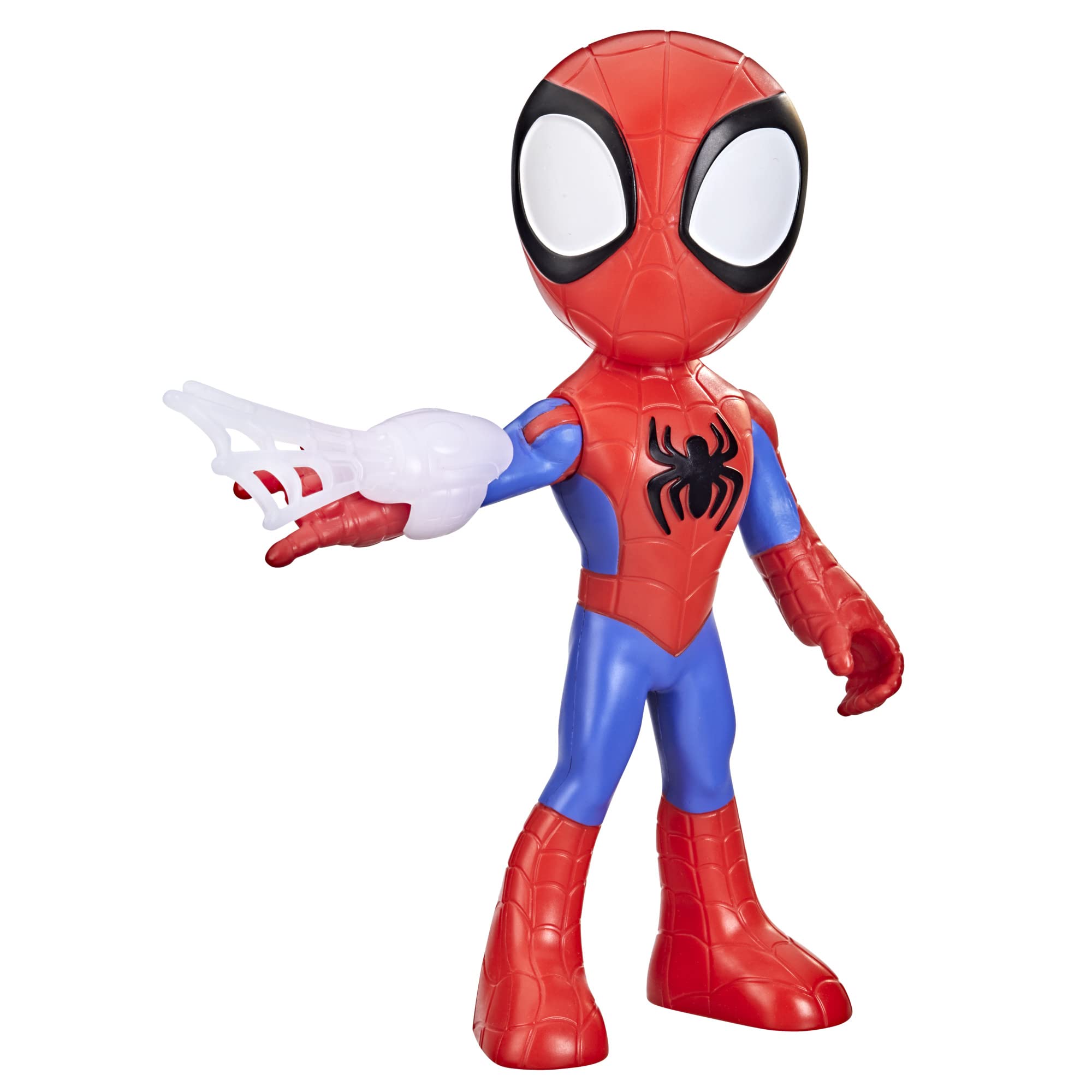 SPIDEY AND HIS AMAZING FRIENDS اسپایدی و دوستان شگفت‌انگیزش، هسبرو صف مگا اسپایدی، چندرنگی، اسپایدی بزرگ به اندازه گیراست.