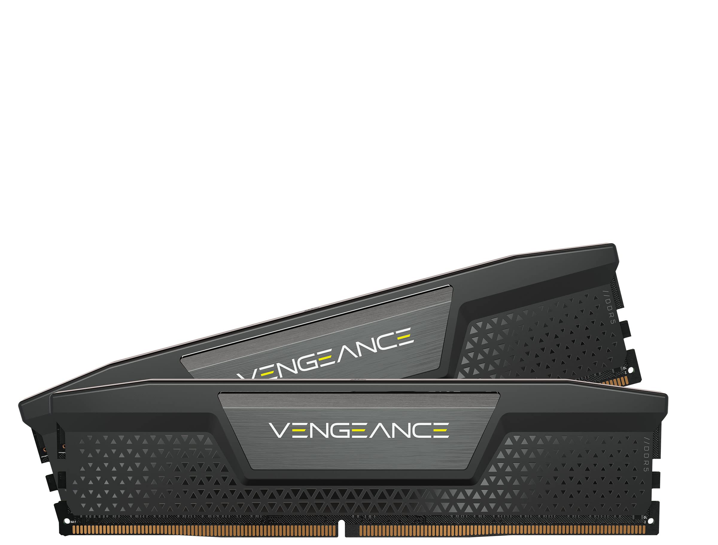 حافظه کامپیوتر CORSAIR VENGEANCE DDR5 RAM 32GB (2x16GB) سرعت 5200MHz CL40 Intel XMP سازگار با iCUE - مشکی (CMK32GX5M2B5200C40) DDR5 32GB (2x16GB) 5200MHz CL40 مشکی