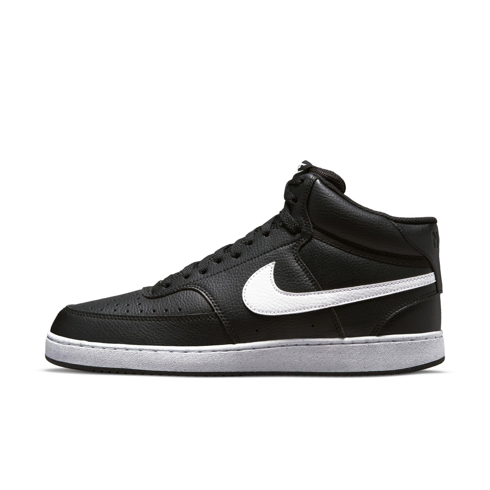 جوراب مردانه Nike Court Vision Mid Nn 42.5 EU سیاه / سفید-سیاه