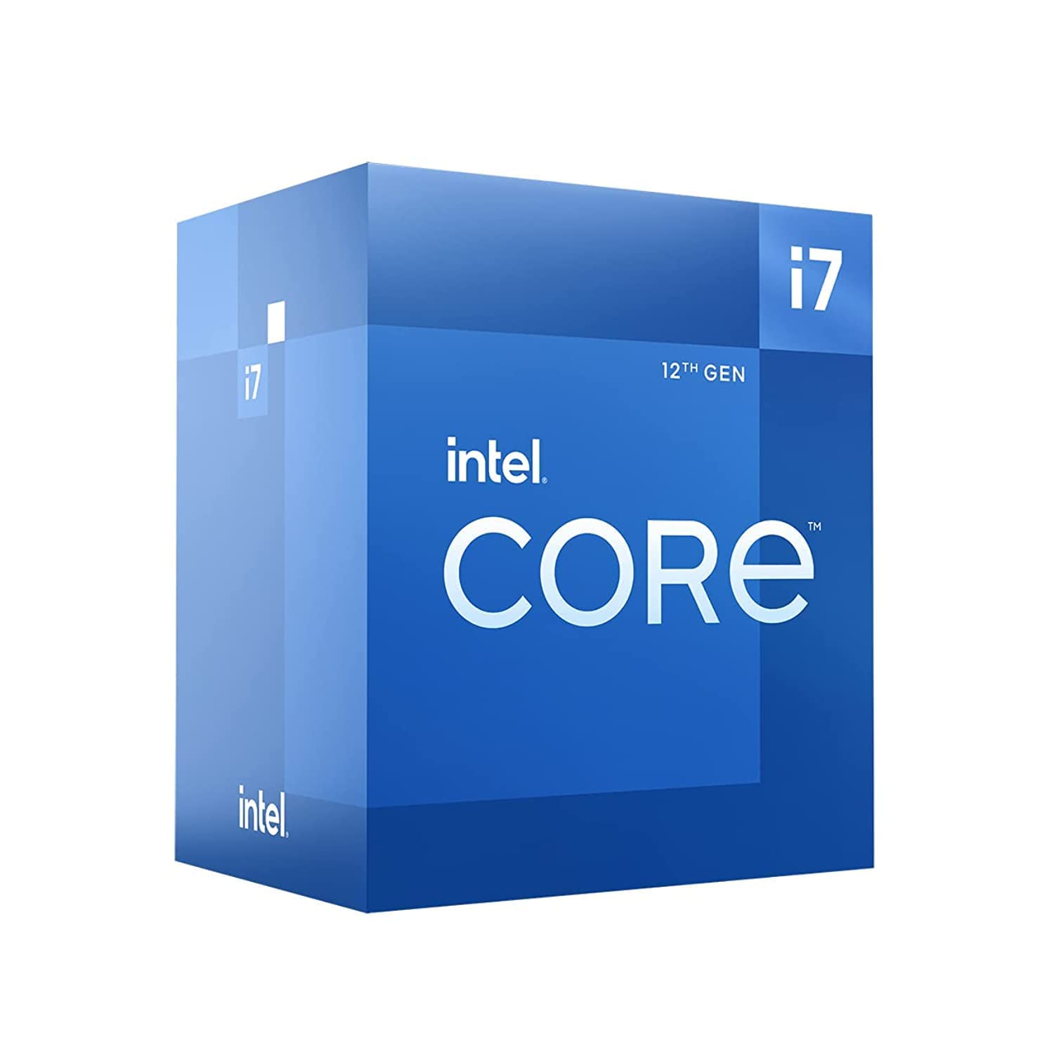 پردازنده Intel CPU Core i7-12700F / 12/20 / 2.1 گیگاهرتز / 6xx چیپست / BX8071512700F