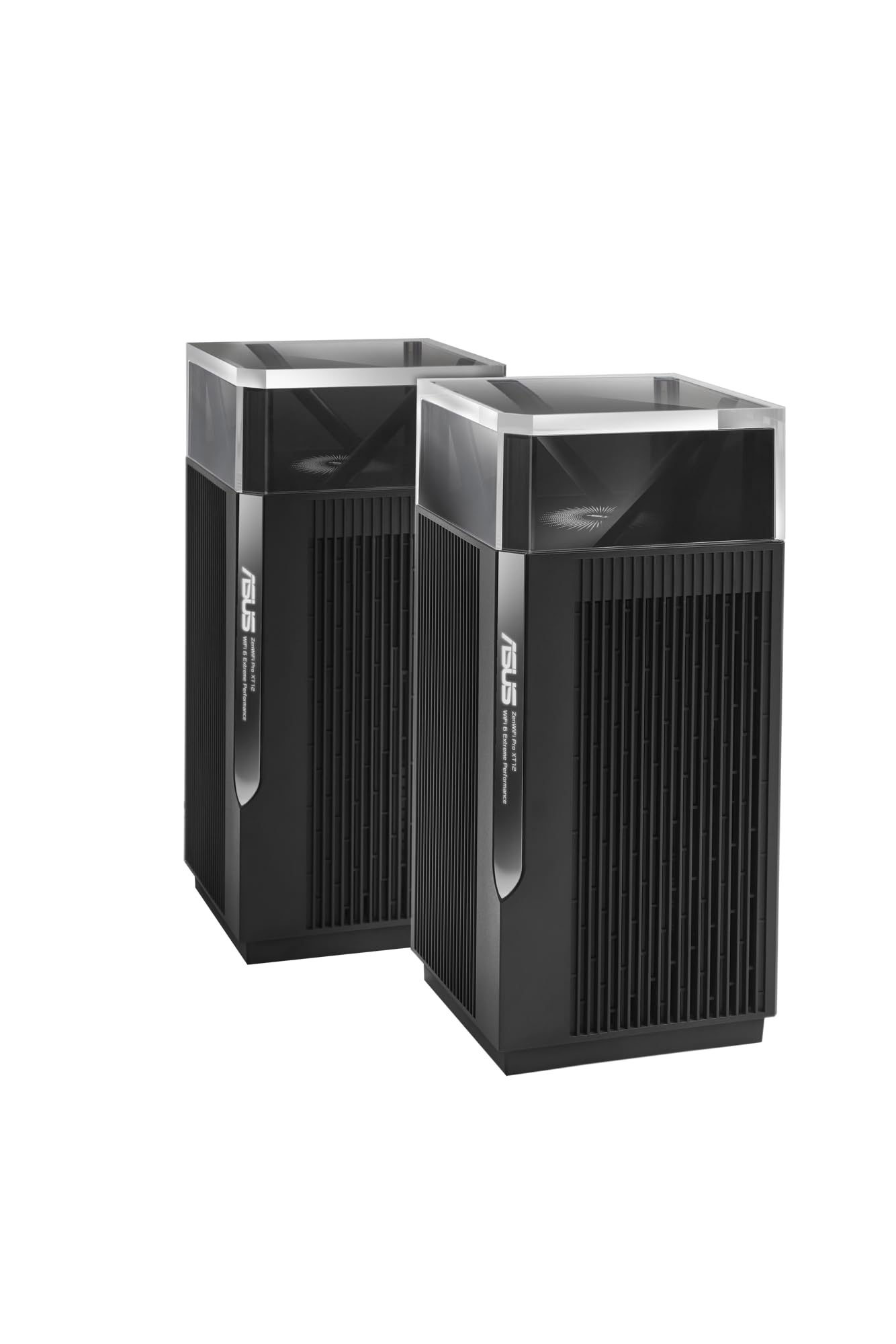 مسیری ASUS ZenWiFi Pro XT12 AX11000 Tri-Band WiFi 6 ، 12 جریان ، پوشش تا 6000 فوت مربع ، امنیت شبکه بدون اشتراک ، کنترل‌های والدین پیشرفته ، نگهبان فوری ، VPN ، پورت‌های دوگانه 2.5G ، 2 PK